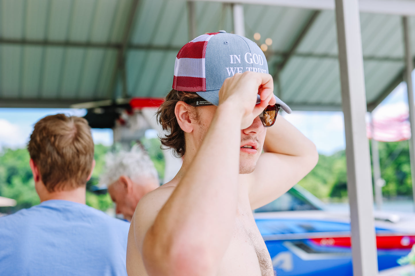 In God We Trust USA Baseball Hat