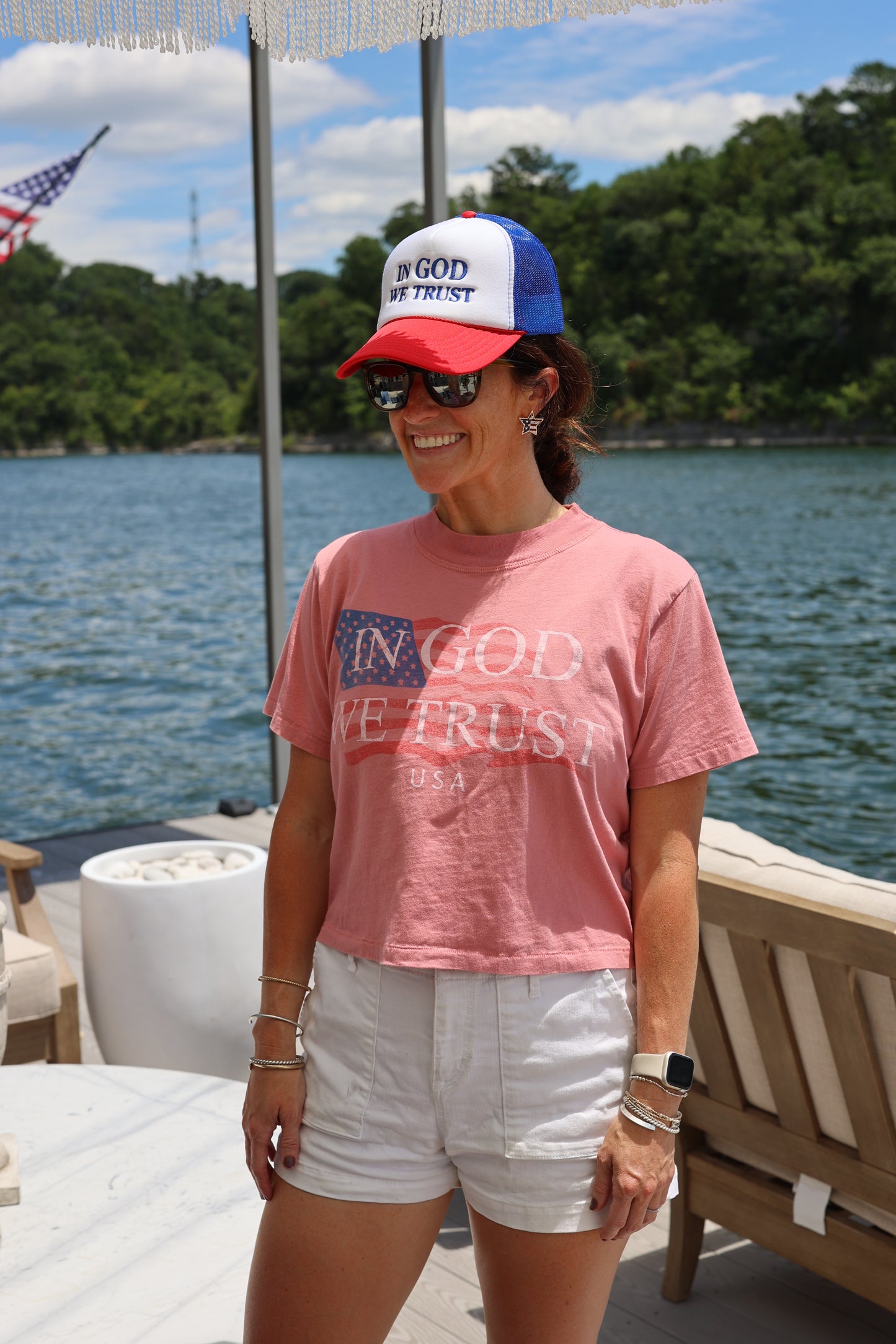 In God We Trust Trucker Hat