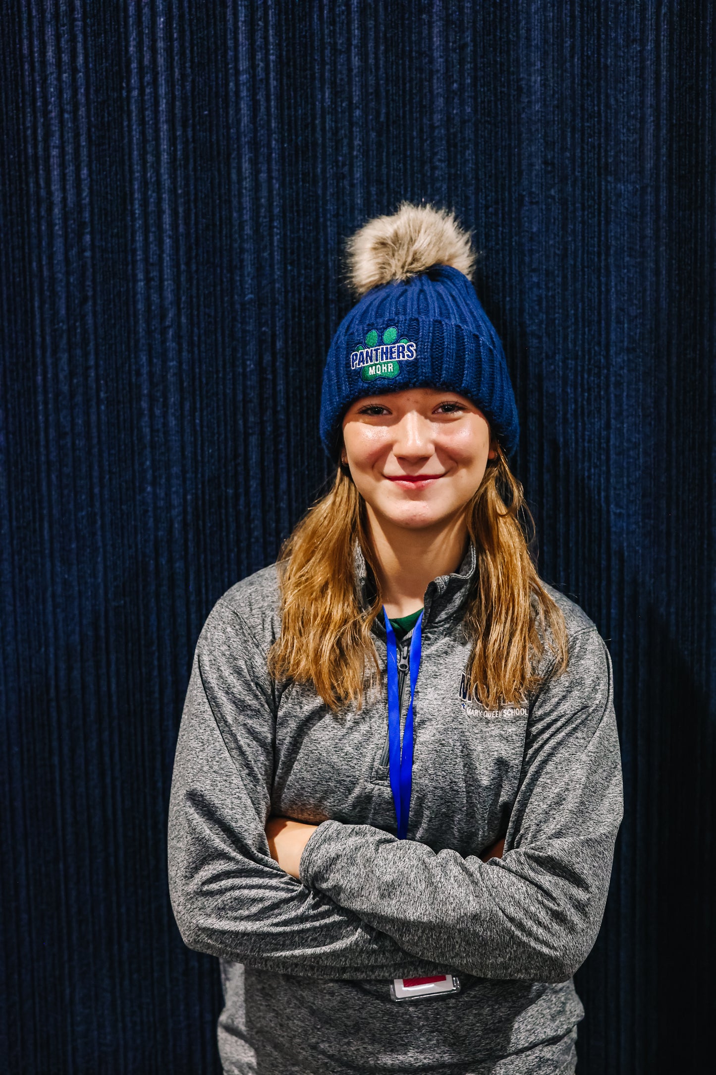 MQHR C990 Fur Pom Beanie